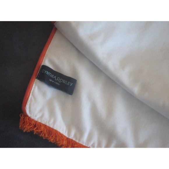 Cynthia Rowley Thanksgiving Runner Pumpkins Chevron Polka Dot Harlequin Patterns - Picture 5 of 9